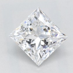 Diament laboratoryjny bezbarwny szlif princess, 1.08ct, VVS1, D, IGI LG652436540